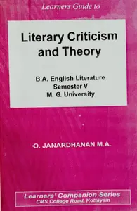 Literary Criticism and Theory ( English Guide ) B.A English Literature Semester 5 M.G University 