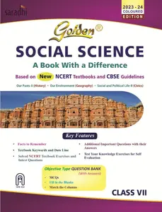 Class 7 - Golden Social Science Guide For CBSE Students - Latest Edition 2023-24