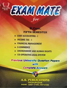 Exam Mate - B.Com Fifth Semester Guide - M G University