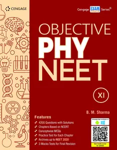 Plus One - Cengage Exam Crack Series : Objective Phy NEET For +1 Students
