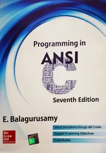 Programming In ANSI C (7th Edition) - E Balagurusamy