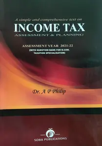 Income Tax Assesment & Planning - B.Com,BBA - MG University Kottayam