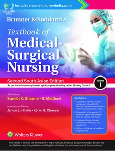 Brunner And Suddarth's Textbook Of Medical-Surgical Nursing (Volumes 1&2) 