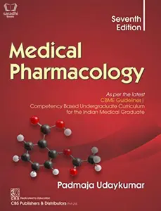 Medical Pharmacology (7th Edition) - Padmaja Udaykumar