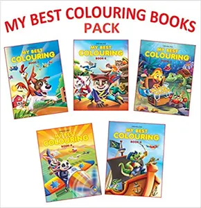My Best Colouring All Set Of 5 Books