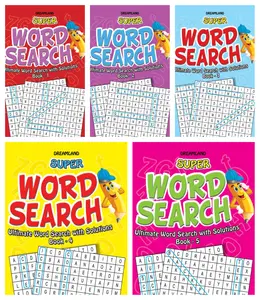 Super Word Search Series : Set Of 5 Books