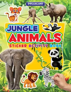 Sticker Activity Book : Jungle Animals