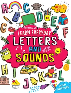 Learn Everyday : Letters And Sounds - (With Stickers)