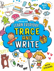 Learn Everyday : Trace And Write - (With Stickers)
