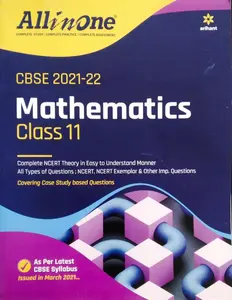 CBSE 2021-22  Mathematics Guide  All in one  Class 11 