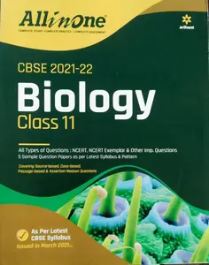 CBSE 2021-22  Biology Guide  All in one Class  11
