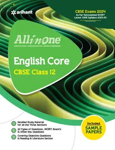 CBSE Class 12 All In One English Core Guide | Arihant
