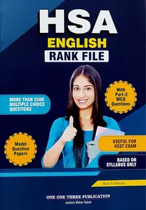 HSA English Rank File (Model question papers )