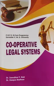 Co-Operative Legal Systems  BCOM Semester 5, MG University 