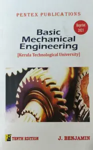 Basic Mechanical Engineering  10th Edition  (KTU ) Reprint 2021