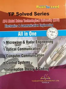 TP Solved Series Electronics And Communication Engineering All in One - B.Tech 7th Semester