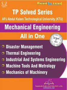 TP Solved Series - Mechanical Engineering 5th Semester - KTU 
