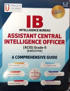 Intelligence Bureau Assistant Central Intelligence Officer (ACIO) Grade II 