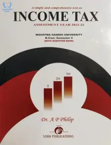 Income Tax II BCOM Semester 6 (Assessment Year 2021-22) MG University