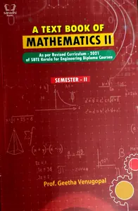 A Textbook of Mathematics II