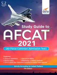 Study Guide to AFCAT 2021 (Air Force Common Admission Test)