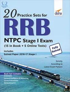 20 Practice Sets for RRB NTPC Stage I Exam
