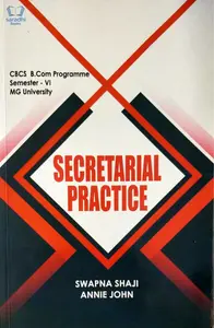 Secretarial Practice - CBCS BCom Semester 6 - MG University