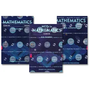 R D Sharma Mathematics for Class 11 (Set of 3 Vol.) - CBSE Examination 2023-24 - Latest Edition