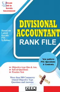 Divisional Accountant Rank File - New Pattern PSC Questions and Contents