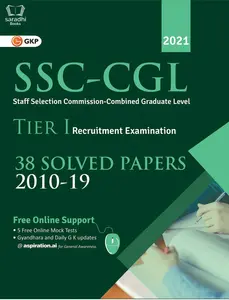 SSC - CGL 2021  Combined Graduate Level Tier I - 38 Solved Papers (2010-2019)