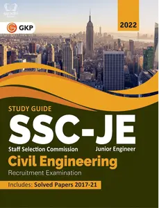 SSC 2022 Junior Engineers (JE)- Civil Engineering Recruitment - Study Guide