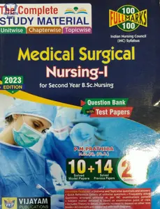 Medical Surgical Nursing I for Second Year B.Sc Nursing - P.M Prathiba - INC Syllabus 2023 Edition