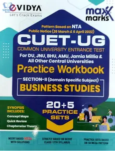 NTA CUET (UG) Business Studies Practice Papers for DU, JUNU, BHU, AMU & All Central Universities – CUET 2022 (CUCET) Common University Entrance Test