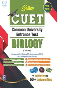 Golden CUET Biology (Code 304) NTA Common University Entrance Test for UG