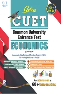Golden CUET Economics (Code 309) NTA Common University Entrance Test for UG