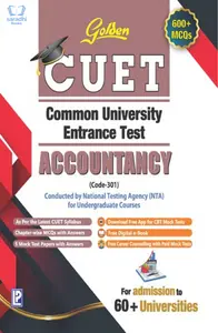 Golden CUET Accountancy (Code 301) NTA Common University Entrance Test for UG