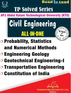 Civil Engineering TP Solved Series - BTech Semester 4, KTU Kerala Syllabus 