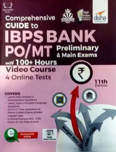 Comprehensive Guide to IBPS Bank PO/ MT Preliminary & Main Exams with 100+ Hours Video Course & 4 Online Tests (11th Edition)
