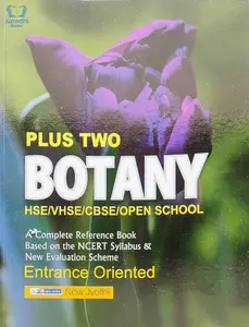 Plus Two Botany Guide for HSE, VHSE, CBSE, Open School - Based on NCERT Syllabus - New Jyothi