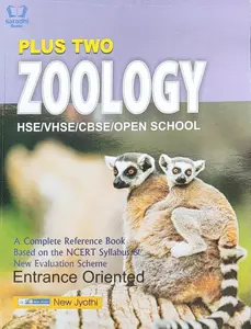Plus Two Zoology Guide for HSE, VHSE, CBSE, Open School - Based on NCERT Syllabus - New Jyothi