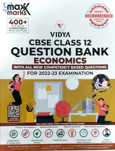 Class 12 CBSE Economics Maxx Marks Question Bank for 2022-23 Examination