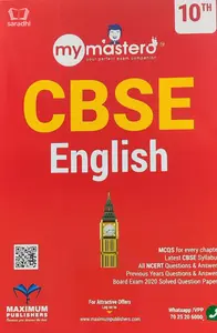 Class 10 CBSE English Guide - My Mastero