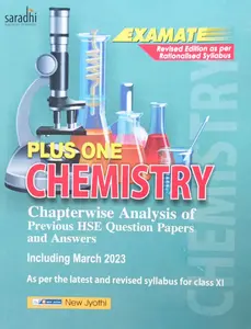 Plus One Chemistry Examate for HSE, VHSE, CBSE, Open School - Based on NCERT Syllabus | New Jyothi
