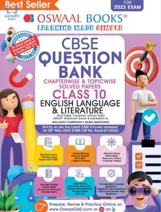 Class 10 - Oswaal English Language & Literature Question Bank For CBSE Students - For 2023 Exam
