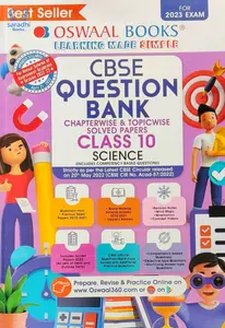 Class 10 - Oswaal Science Question Bank For CBSE Students - For 2023 Exam