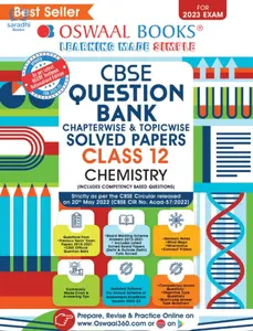 Plus Two - Oswaal Chemistry Chapterwise & Topicwise Question Bank For CBSE Students - For 2023 Exam