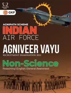 Pre Booking - Agnipath Scheme Indian Air Force - Agniveer Vaayu Recruitment Examination 2022 - Non Science