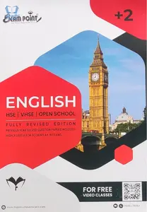 Plus Two Exam Point English for Kerala State Syllabus +2 HSE, VHSE, Open School