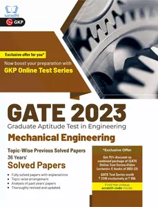GATE 2023 Mechanical Engineering - Revised and Updated Guide by GKP
