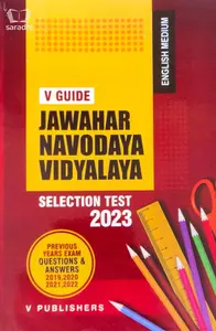 V Guide Jawahar Navodaya Vidyalaya Selection Test 2023 - English Medium